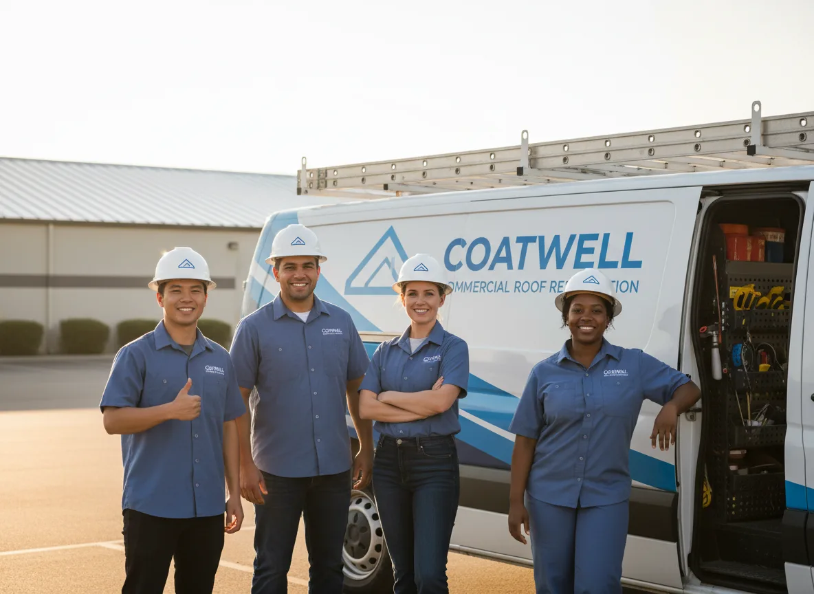 Commercial roof coating company in Friedheim, MO